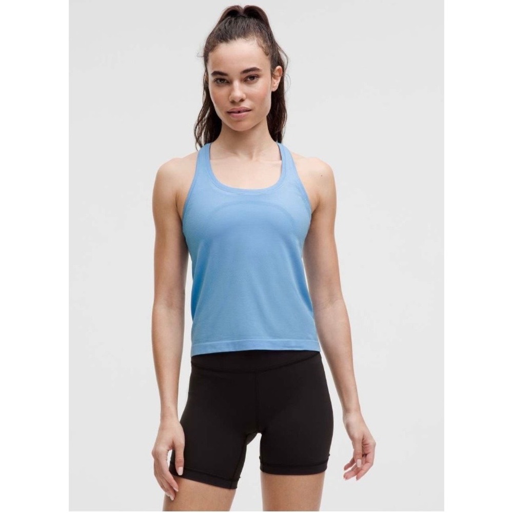 Lululemon Swiftly Tech Scoopneck Tank 2.0 Race Length LW1CN3S Size 18 NWT